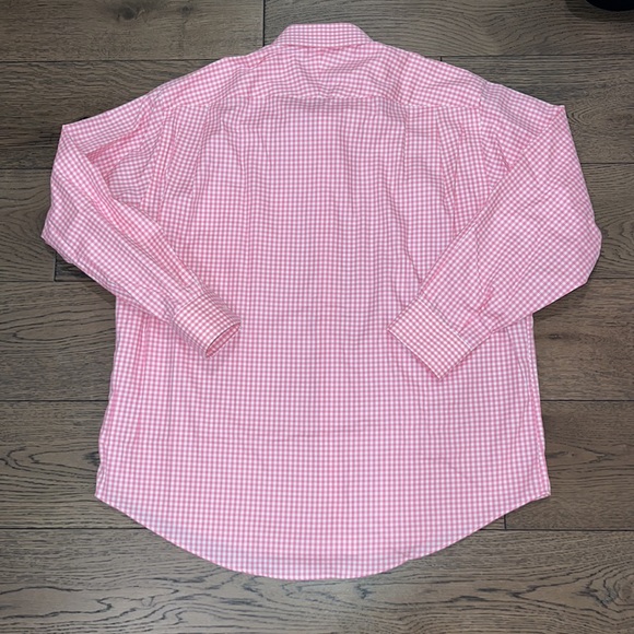 Nordstrom Men’s Shop Non- Iron Classic Fit Dress Shirt - Size 16.5 32/33 - Picture 7 of 7